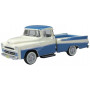 DODGE D100 SWEPTSIDE PICK-UP 1957 ICE BLUE/GLACIER WHITE