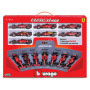 PACK DE 7 FORMULE 1 : FERRARI AVEC PRESENTOIR