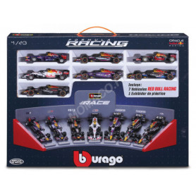 PACK DE 7 FORMULE 1 : RED BULL AVEC PRESENTOIR