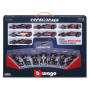 PACK DE 7 FORMULE 1 : RED BULL AVEC PRESENTOIR