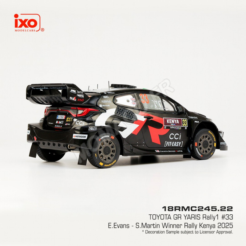 TOYOTA GR YARIS RALLY 1 HYBRIDE 17 OGIER/LANDALS RALLYE WM DE FINLANDE 2024 1er