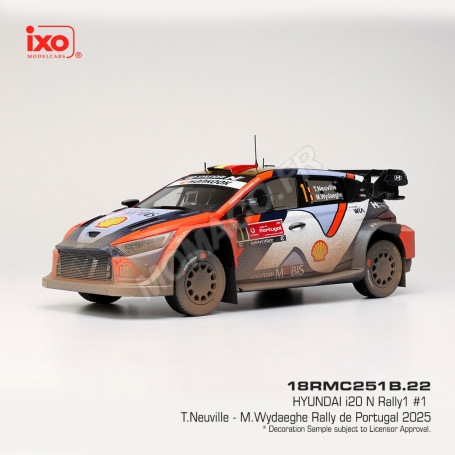 HYUNDAI I20 N RALLY 1 1 NEUVILLE/WYDAEGHE RALLYE DU PORTUGAL 2025