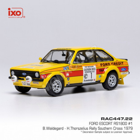 FORD ESCORT MK II RS 1800 1 WALDEGARD/THORSZELIUS RALLYE SOUTHERN CROSS 1979
