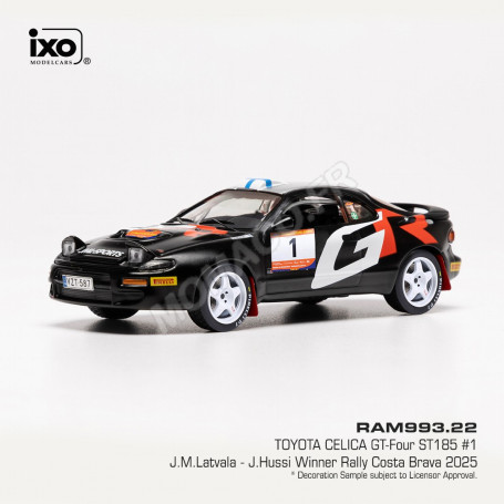 TOYOTA CELICA GT 4 TURBO (ST 185) 97 LATVALLA/HUSSI RALLYE COSTA BRAVA 2025