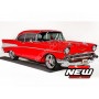 CHEVROLET BEL AIR CONVERTIBLE 1957 ROUGE