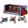 PACK DE 3 PIECES : MOTOCROSS RALLYE REDBULL
