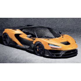 MC LAREN W1 2025 ORANGE