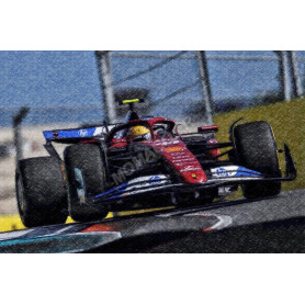 FERRARI F1 SF-25 TEAM SCUDERIA FERRARI HP 44 LEWIS HAMILTON GRAND PRIX MIAMI 2025