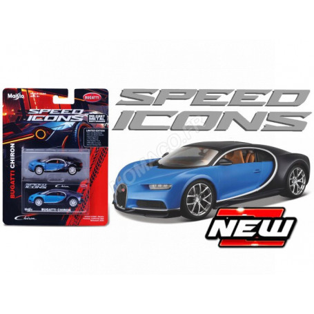 BUGATTI CHIRON 2016 BLEU (A SORTIR MAIS EPUISE)