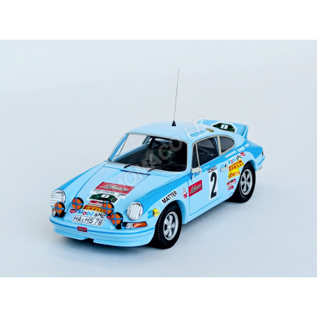 PORSCHE 911 CARRERA RS 2 HEINZ-WALTER SCHEWE/WOLFGANG DRUBA RALLYE HUNSRÜCK 1976 1ER