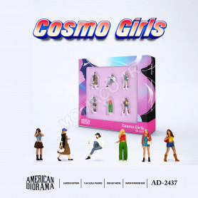 SET DE FIGURINE : 6 PERSONNAGES "COSMO GIRLS"
