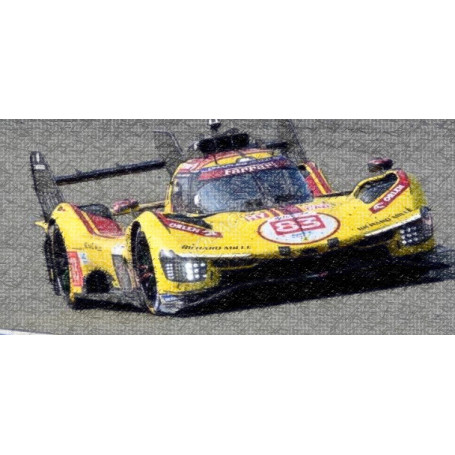 FERRARI 499P 3.0L TURBO V6 "TEAM FERRARI - AF CORSE" 83 ROBERT KUBICA / PHIL HANSON / YIFEI YE 24H DU MANS 2025 1ER