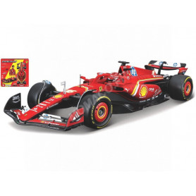 FERRARI F1 SF-24 TEAM SCUDERIA FERRARI 16 CHARLES LECLERC 2024 (MODEL-KIT)