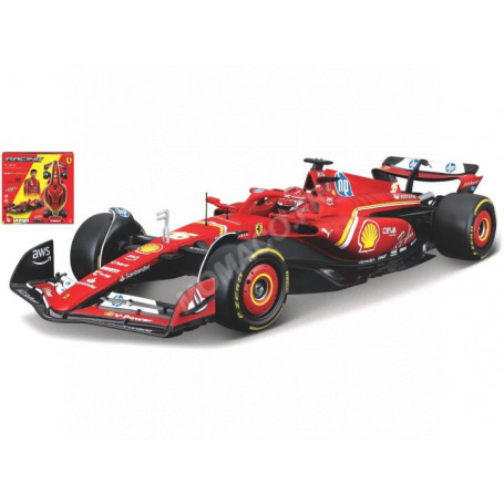 FERRARI F1 SF-24 TEAM SCUDERIA FERRARI 16 CHARLES LECLERC 2024 (MODEL-KIT)