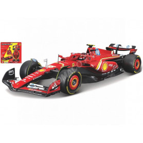 FERRARI F1 SF-24 TEAM SCUDERIA FERRARI 55 CARLOS SAINZ 2024 (MODEL-KIT)