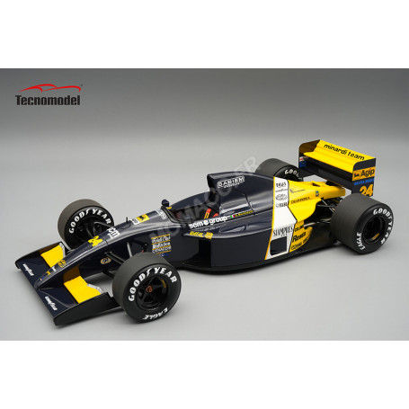 MINARDI M191 24 GIANNI MORBIDELLI GRAND PRIX DE SPA 1991