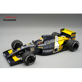 MINARDI M191 23 PIERLUIGI MARTINI GRAND PRIX DE MONACO 1991 AVEC FIGURINE