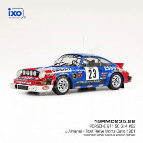 PORSCHE 911 SC GR.4 23 ALMERAS/TILBER RALLYE MONTE-CARLO 1981