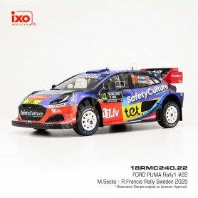 FORD PUMA RALLY 1 22 SESKS/FRANCEVIC WRC RALLYE DE SUEDE 2025
