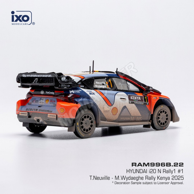 Modèle Réduit Tarmac Works 1/64 Hyundai I20 N Rally1 Monte-Carlo 2024 - Neuf