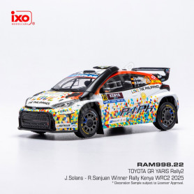 TOYOTA GR YARIS RALLY 2 23 SOLANS/SANJUAN RALLYE SAFARI KENYA 2025