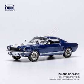 FORD MUSTANG SHELBY GT 350 1965 BLEU FONCE/BLANC