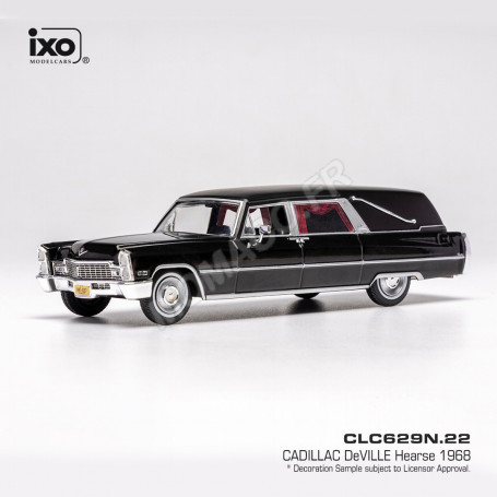 CADILLAC DE VILLE S&S CORBILLARD 1966 NOIR