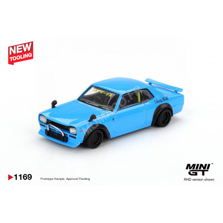 NISSAN "WORKS HAKOSUKA X LB WORKS" 2015 BLEU (LHD)
