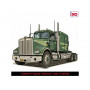 KENWORTH W925 1974 VERT AVEC REMORQUE