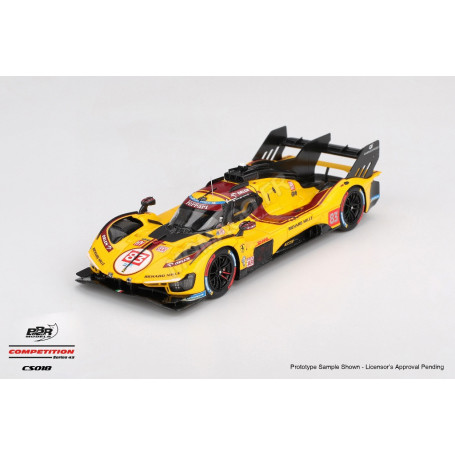 FERRARI 499P 3.0L TURBO V6 "TEAM FERRARI - AF CORSE" 83 ROBERT KUBICA / PHIL HANSON / YIFEI YE WEC 1812KM QATAR 2025 2EME