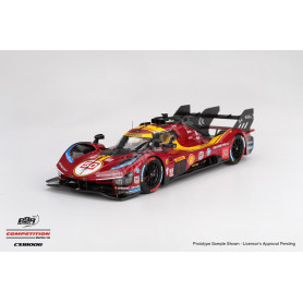 FERRARI 499P 3.0L TURBO V6 "TEAM FERRARI - AF CORSE" 50 A.FUOCO / M.MOLINA / N.NIELSEN WEC 1812KM QATAR 2025 1ER