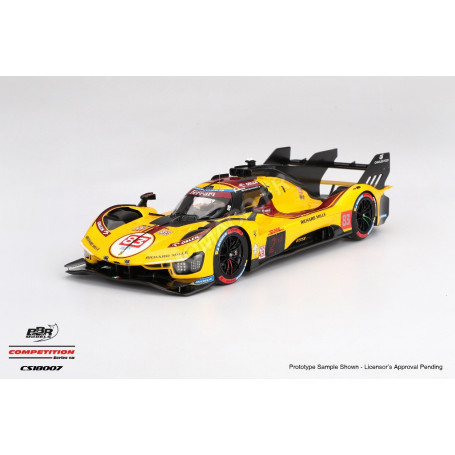 FERRARI 499P 3.0L TURBO V6 "TEAM FERRARI - AF CORSE" 83 ROBERT KUBICA / PHIL HANSON / YIFEI YE WEC 1812KM QATAR 2025 2EME