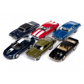COFFRET DE 6 PIECES : MUSCLE CARS 2025 - SERIE N°1 - VERSION B
