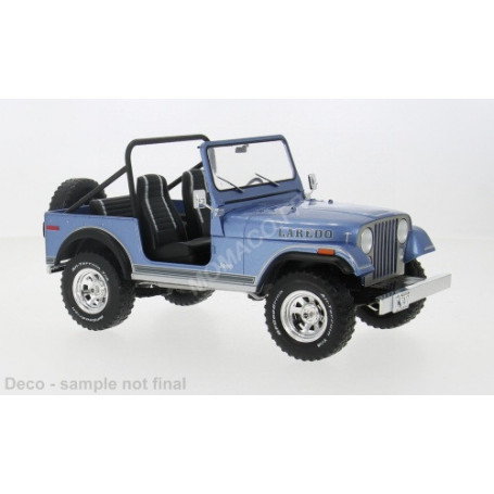 JEEP CJ-7 LAREDO 1980 BLEU DECORE