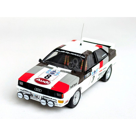 AUDI QUATTRO 8 HANNU MIKKOLA/ARNE HERTZ RALLYE ACROPOLIS 1981