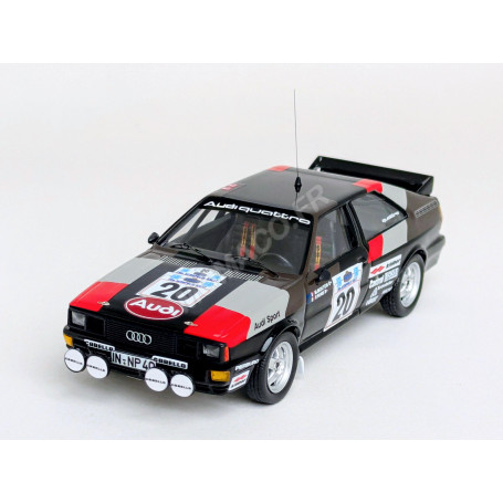 AUDI QUATTRO 20 MICHELE MOUTON/FABRIZIA PONS RALLYE ACROPOLIS 1981
