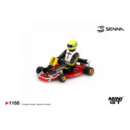 SENNA KART FORMULE K 9 AYRTON SENNA DA SILVA KARTING WORLD CHAMPIONSHIP 1981 (LHD)