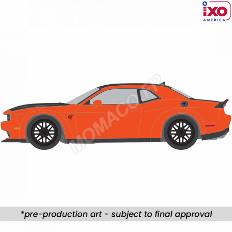 DODGE CHALLENGER SRT HELLCAT 2019 ORANGE "GO MANGO"