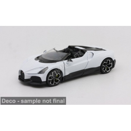 BUGATTI W16 MISTRAL BLANC/NOIR