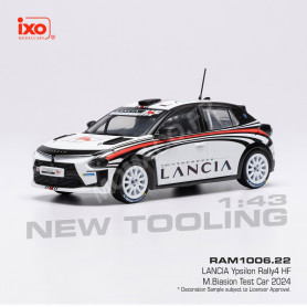 LANCIA YPSILON HF RALLY4 TEST CAR BIASION 2025