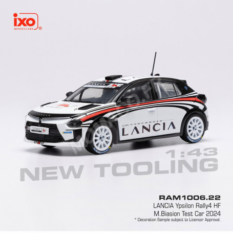 LANCIA YPSILON HF RALLY4 TEST CAR BIASION 2025