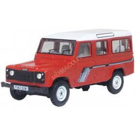 LAND ROVER DEFENDER LWB STATION WAGON ROUGE MASAI