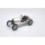 BUGATTI TYPE 21 "ROLLAND GARROS" 1915 BLANC AVEC CAPOT MOTEUR PLEIN