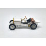 BUGATTI TYPE 21 "ROLLAND GARROS" 1915 BLANC AVEC CAPOT MOTEUR PLEIN