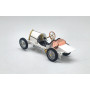BUGATTI TYPE 21 "ROLLAND GARROS" 1915 BLANC AVEC CAPOT MOTEUR PLEIN