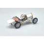 BUGATTI TYPE 21 "ROLLAND GARROS" 1915 BLANC AVEC CAPOT MOTEUR PLEIN