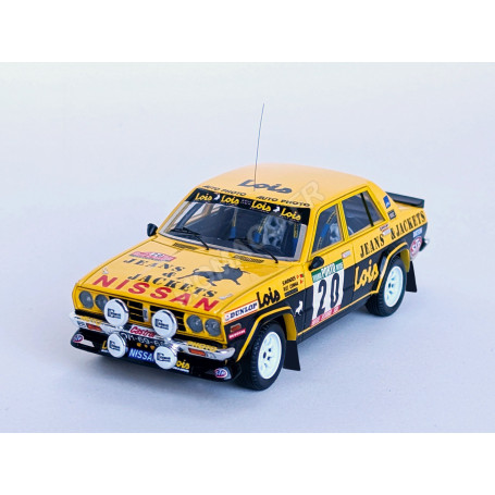 DATSUN 160J 20 SANTINHO MENDES/RUI CUNHA RALLYE DU PORTUGAL 1983