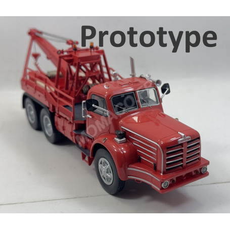 BERLIET TBO15 6X4 DEPANNAGE ROUGE