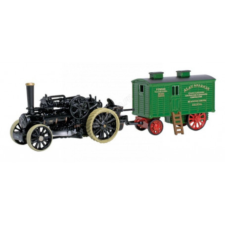 FOWLER BB1 PLOUGHING ENGINE No15222 BRISTOL ROVER AND LIVING WAGON