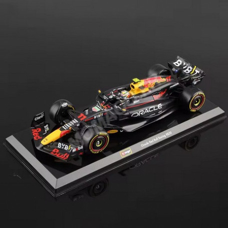 RED BULL F1 RB20 TEAM ORACLE RED BULL RACING 11 SERGIO PEREZ 2024 (PACKAGING PREMIUM AVEC CASQUE)